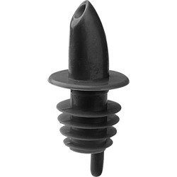 Korek z rurką plastikowy czarny 475975 STALGAST