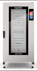 Piec konwekcyjno-parowy elektryczny | z wózkiem | piekarniczo-cukierniczy | automatyczny system myjący | 16x600x400 | 34,7 kW | 400 V | Mychef iBake MAX 16E TSC | System TSC - najwyższa stabilność temperatury