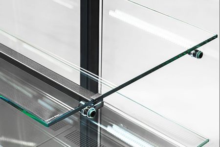 Witryna cukiernicza neutralna Dolce Visione Neutro 700 | 700x670x1300 mm