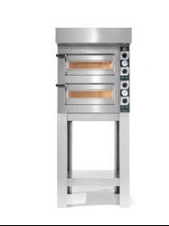 Piec do pizzy elektryczny Cuppone Tiziano | dwukomorowy | 4+4x25 | TZ425/2M
