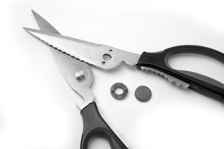 Nożyce kuchenne z miękkim uchwytem HENDI 856284