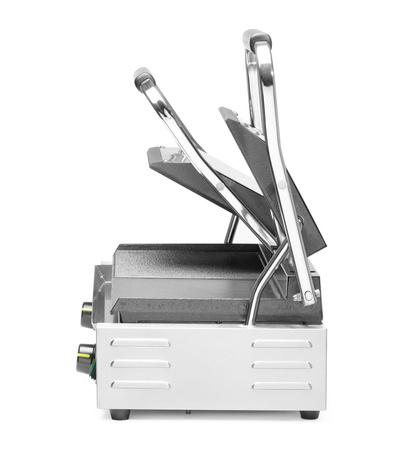 Grill kontaktowy podwójny - prawa strona ryflowana, lewa gładka HENDI 263907