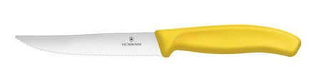 Victorinox Swiss Classic Nóż do pizzy, ząbkowany, ostry czubek, żółty HENDI 6.7936.12L8