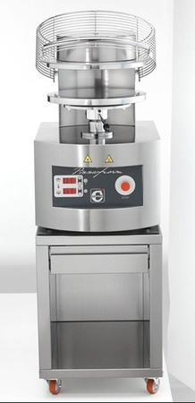 Prasa do ciasta do pizzy Cuppone Pizzaform | Ø45-49 cm | 400 placków/h | 6,6 kW | PZF/45DS