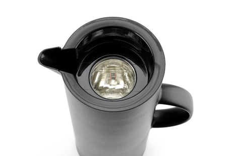 Termos ze szklanym wkładem z przyciskiem 1 l HENDI 449615