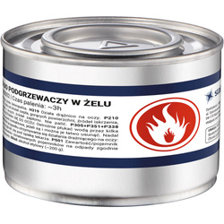 Paliwo do podgrzewaczy (w żelu), karton (48 szt) STALGAST 430048