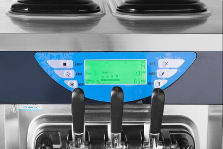 Maszyna do lodów włoskich RQBJ188S-B | nocne chłodzenie | niebieska | 2x6 l | RESTO QUALITY RQBJ188S-B