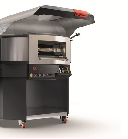 Piec do pizzy elektryczny obrotowy Cuppone Alpha | rotacyjny | jednokomorowy | 8x30 | AO110/1TS