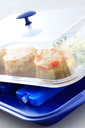 Taca chłodząca z pokrywą - prostokątna 430x290x150mm HENDI 424155