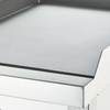 Płyta grillowa gazowa, chromowana, gładka, P 13 kW, U 230 V, G30 STALGAST 9737130