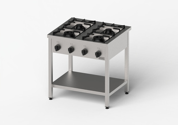 Kuchnia gazowa, Gredil, skręcana, 800x700x850 mm, P 21 kW, G20/20 mbar STALGAST 976511