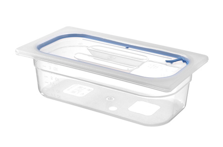 Pokrywka do pojemników GN 1/3 z polipropylenu z uszczelką HENDI 881828