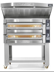 Piec do pizzy elektryczny Cuppone Michelangelo | dwukomorowy | panel dotykowy | 6+6x36 | ML635L/2 TS
