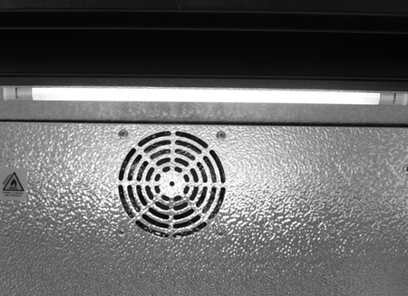 WITRYNA CHŁODNICZA DO BUTELEK 1-DRZWIOWA CZARNA | YG-05350