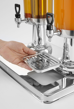 Dyspenser do soków kolumnowy - 2x3l HENDI 425435