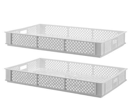 Pojemnik do suszenia świeżego makaronu, HENDI, biały, 600x400x(H)70mm 880999