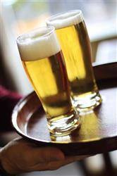 Taca drewniana z wysokim rantem,antyp.orzech - śr.360x(H)30 mm HENDI 507766