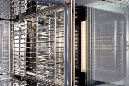 Piec konwekcyjno-parowy elektryczny | piekarniczo-cukierniczy | automatyczny system myjący | 6x600x400 | 12,6 kW | 400 V | Mychef BAKE MASTER 6E TSC | System TSC - najwyższa stabilność temperatury