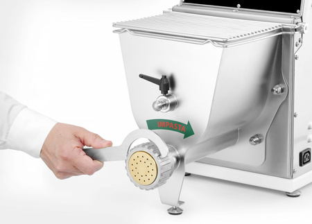 Maszyna do produkcji świeżego makaronu 8 kg/h, dzieża 2 kg (bez sit HENDI 201619