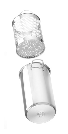 Garnek do szparagów XL - średnica 16cm x 28 cm (h) HENDI 833100