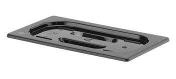 Pokrywka do pojemników GN1/4 z czarnego poliwęglanu HENDI 862940