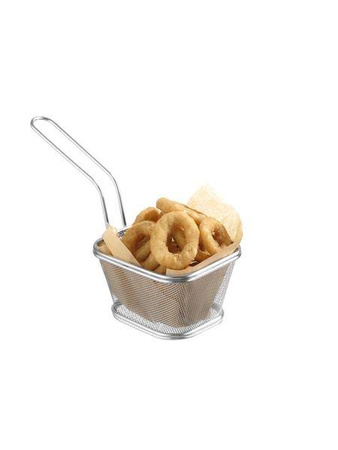 Koszyk miniaturowy do smażonych przekąsek 130x115x80 mm HENDI 425688