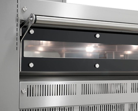 Piec do pizzy Cuppone Giorgione | GR435/1D | gazowy | 4x36 cm | 15 kW | 1230x1120x810 mm