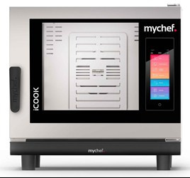 Piec konwekcyjno-parowy elektryczny | automatyczny system myjący | 6xGN1/1 | 9,3 kW | 400 V | Mychef iCook 061E TSC | System TSC - najwyższa stabilność temperatury