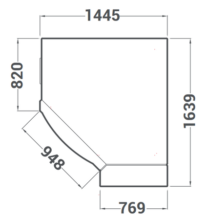 Piec do pizzy Cuppone Caravaggio | CR835/1 CD | elektryczny | 8x36 cm | 11,8 kW | 1445x1639x430 mm