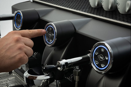 Ekspres kolbowy 3-grupowy | Lollo 3GR Steel | kolor stalowy | 5 kW