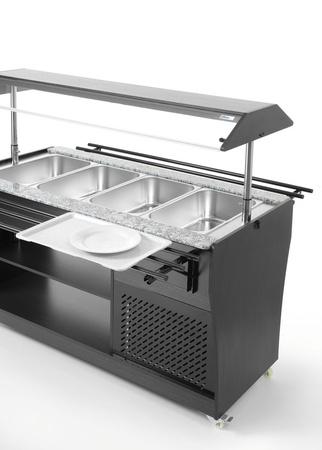 Bufet sałatkowy, Arktic 274057, 1490x765x(H)1370mm