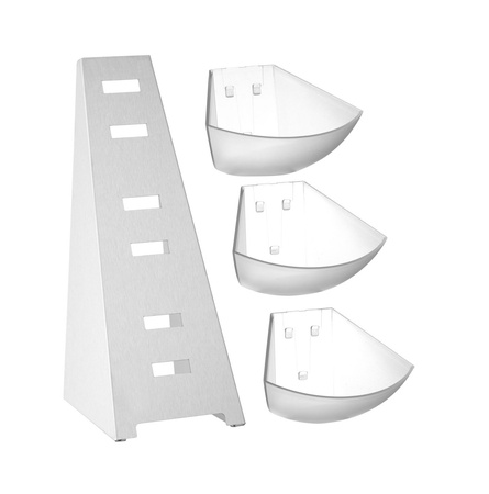 Ekspozytor bufetowy 3-poziomowy HENDI 428245