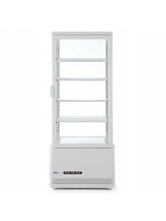 Witryna chłodnicza, 98 litrów, biała HENDI 233665