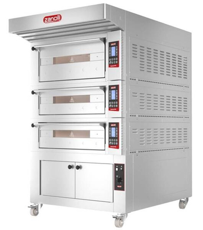 Piec elektryczny piekarniczy 1 komorowy | modułowy | h=18 | 6x400x600 mm | 9x33 cm | T POLIS 6 / MC18 IoT | RESTO QUALITY T POLIS 6 / MC18 IoT