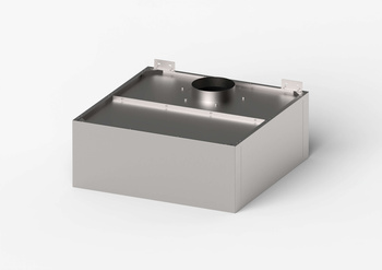 Okap skrzyniowy, skręcany, Gredil, 1010x1000x400 mm STALGAST 619010