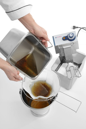 Filtr do frytury 245x245 mm - op. 50 szt. HENDI 632802