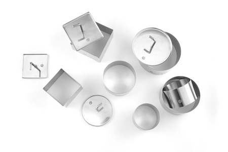 Pierścień kucharsko-cukierniczy okrągły, o wym. 60x45 mm HENDI 512135