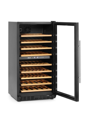 Lodówka do wina 2-strefowa, 72 butelki  | HENDI 237557