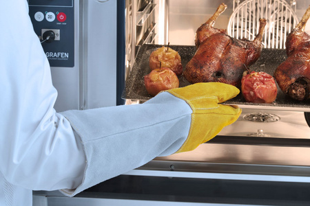 Rękawice ochronne skórzane HENDI 556689