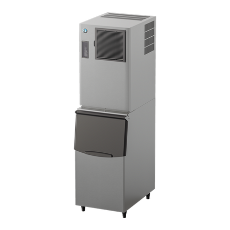 Kostkarka do lodu Hoshizaki IM-240AWPE-U | 210 kg/24h | chłodzona wodą | sanityzacja UVC | kostka sześcian | 28x28x32 mm
