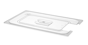 Pokrywka do pojemników GN z poliwęglanu z wycięciem na sous vide HENDI 864227