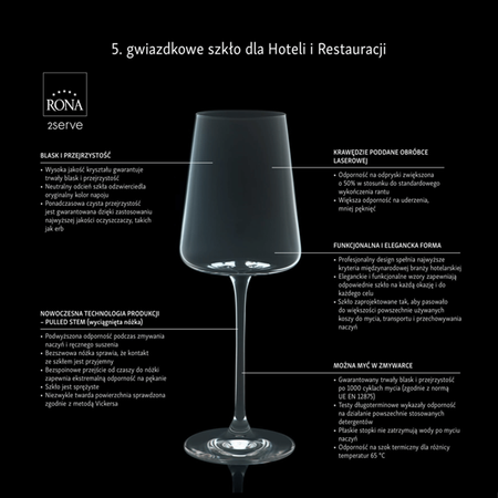 Szklanka wysoka Lunar, 490ml