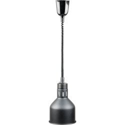 Lampa do podgrzewania potraw wisząca, czarna, P 0.25 kW, U 230 V 692601 STALGAST