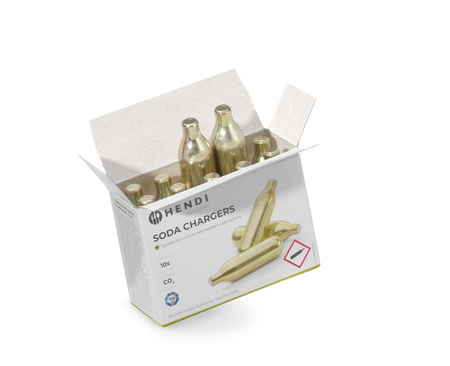 Naboje do wody sodowej - op.10 szt. HENDI 588406