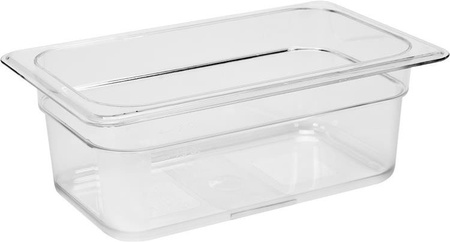 POJEMNIK GASTRONOMICZNY GN 1/4 100MM PC | YG-00420