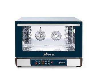 Piec piekarniczy konwekcyjny z nawilżaniem Hendi Nano 4x 600x400 mm, elektryczny, sterowanie elek... HENDI 219348