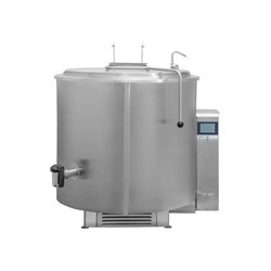 Kocioł warzelny gazowy z grzaniem pośrednim | opcja mieszadła | ekran dotykowy | 48 kW | 500 l | 1320x1330x1080 mm | RQK-505GR