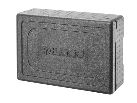 Pojemnik termoizolacyjny - cateringowy, wewn. 380x250x(H)95 mm HENDI 707043