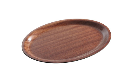 Taca antypoślizgowa, orzech - owalna 200 x 265 mm HENDI 507568