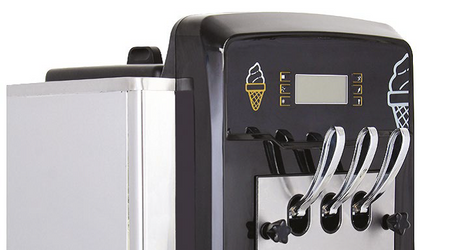 Maszyna do lodów włoskich RQ418C | rainbow system | 2x7,2l